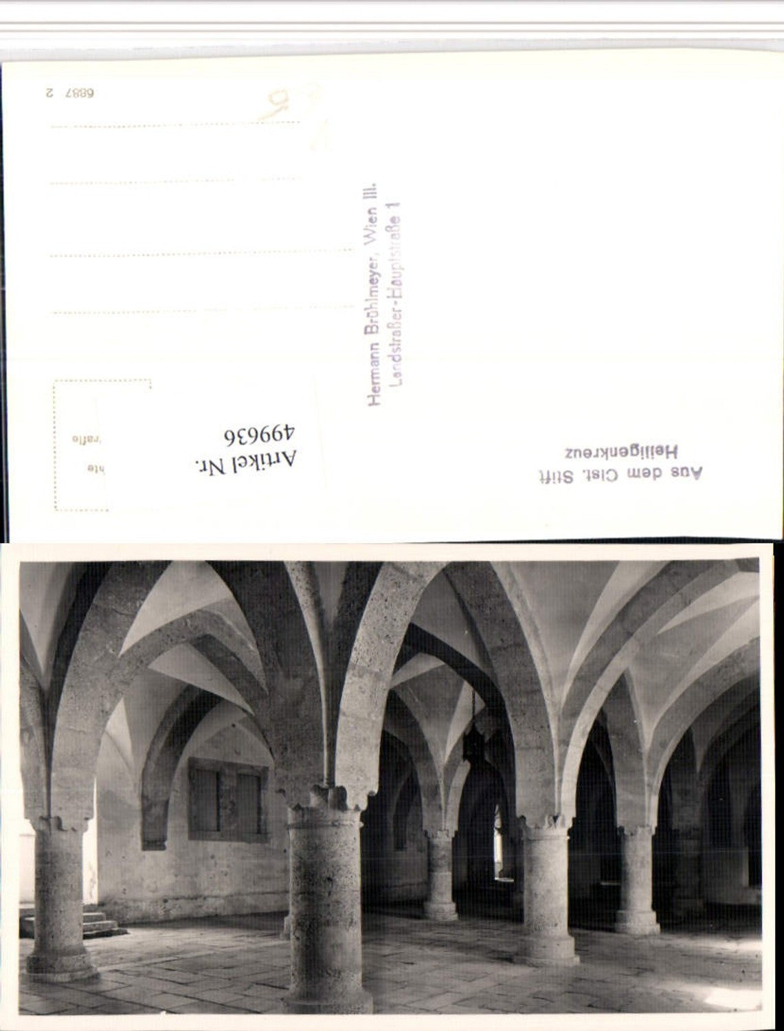 499636,Stift Heiligenkreuz Krypta pub Hermann Brühlmeyer