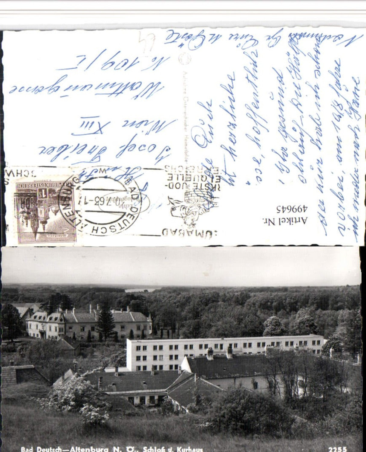 499645,Bad Deutsch-Altenburg Schloss u. Kurhaus