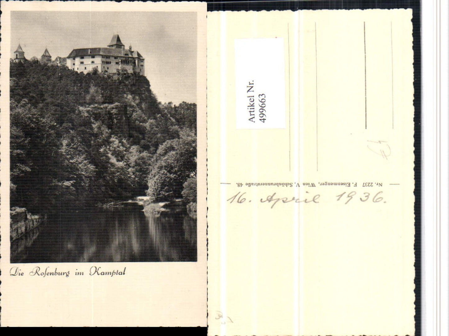 499663,Rosenburg im Kamptal Schloss