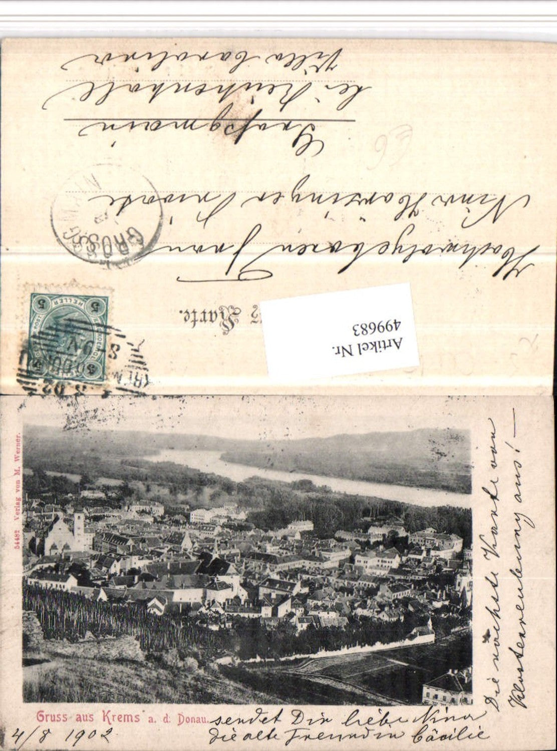 499683,Gruß aus Krems an d. Donau Totale