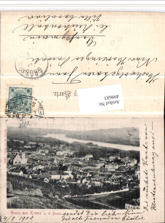 499683,Gruß aus Krems an d. Donau Totale