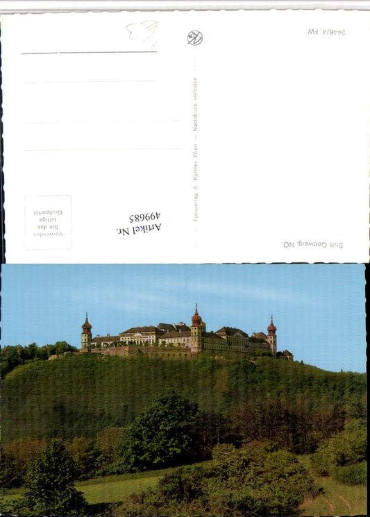 499685,Stift Göttweig b. Furth