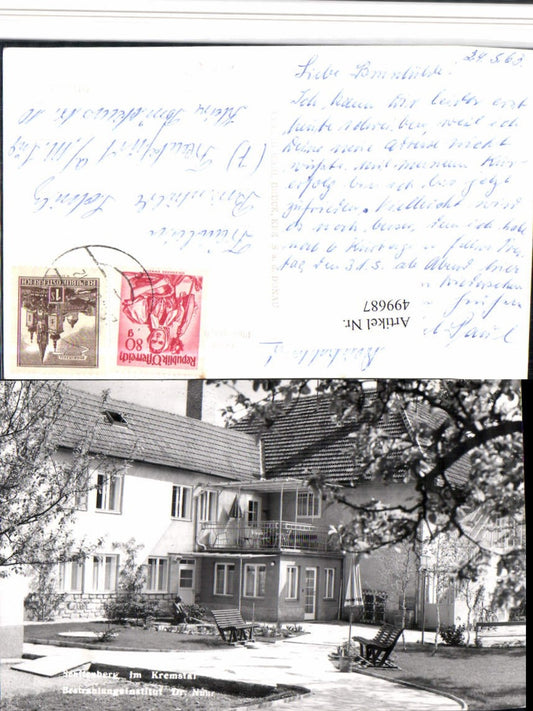 499687,Senftenberg im Kremstal Bestrahlungsinstitut Dr. Nuhr