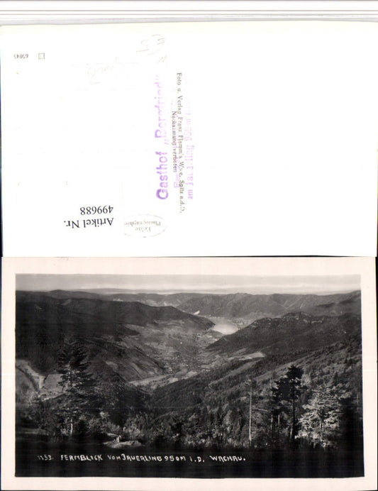 499688,Fernblick vom Jauerling in die Wachau b. Maria Laach