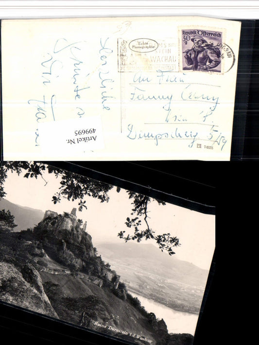 499695,Ruine Dürnstein in d. Wachau