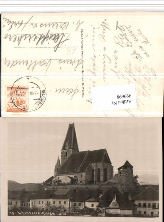 499698,Weißenkirchen in d. Wachau Kirche