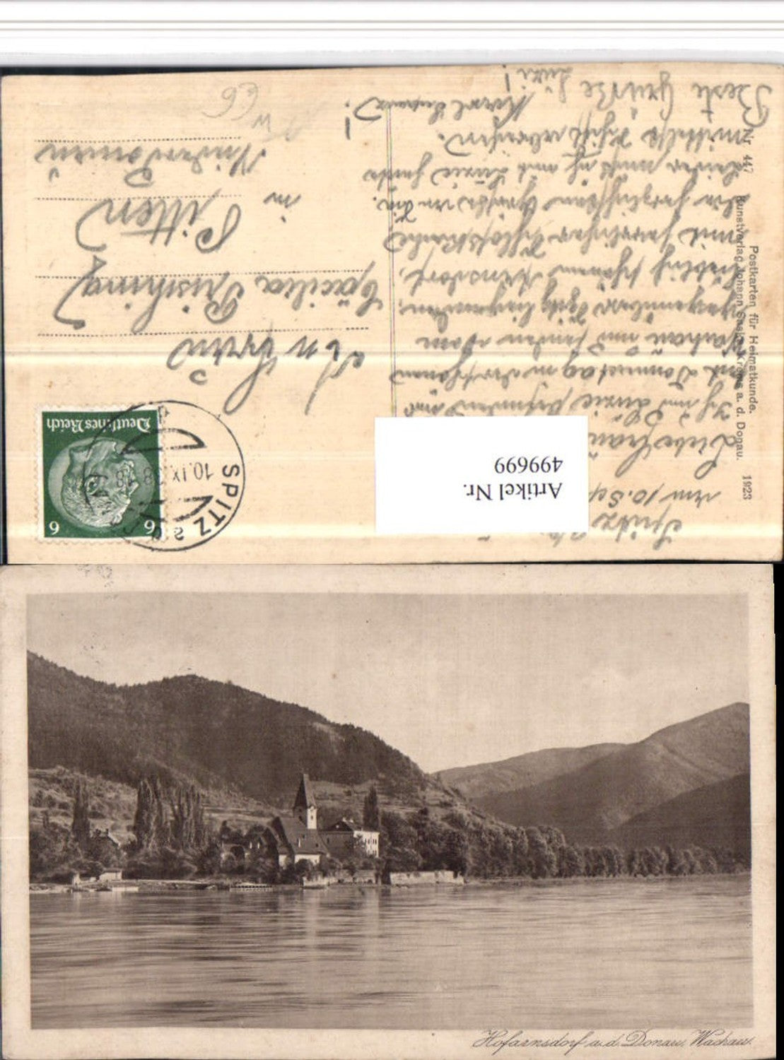 499699,Wachau Hofarnsdorf an d. Donau Teilansicht