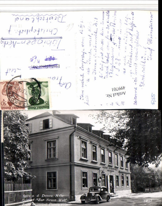 499701,Spitz an d. Donau Gasthof zur neuen Welt Auto