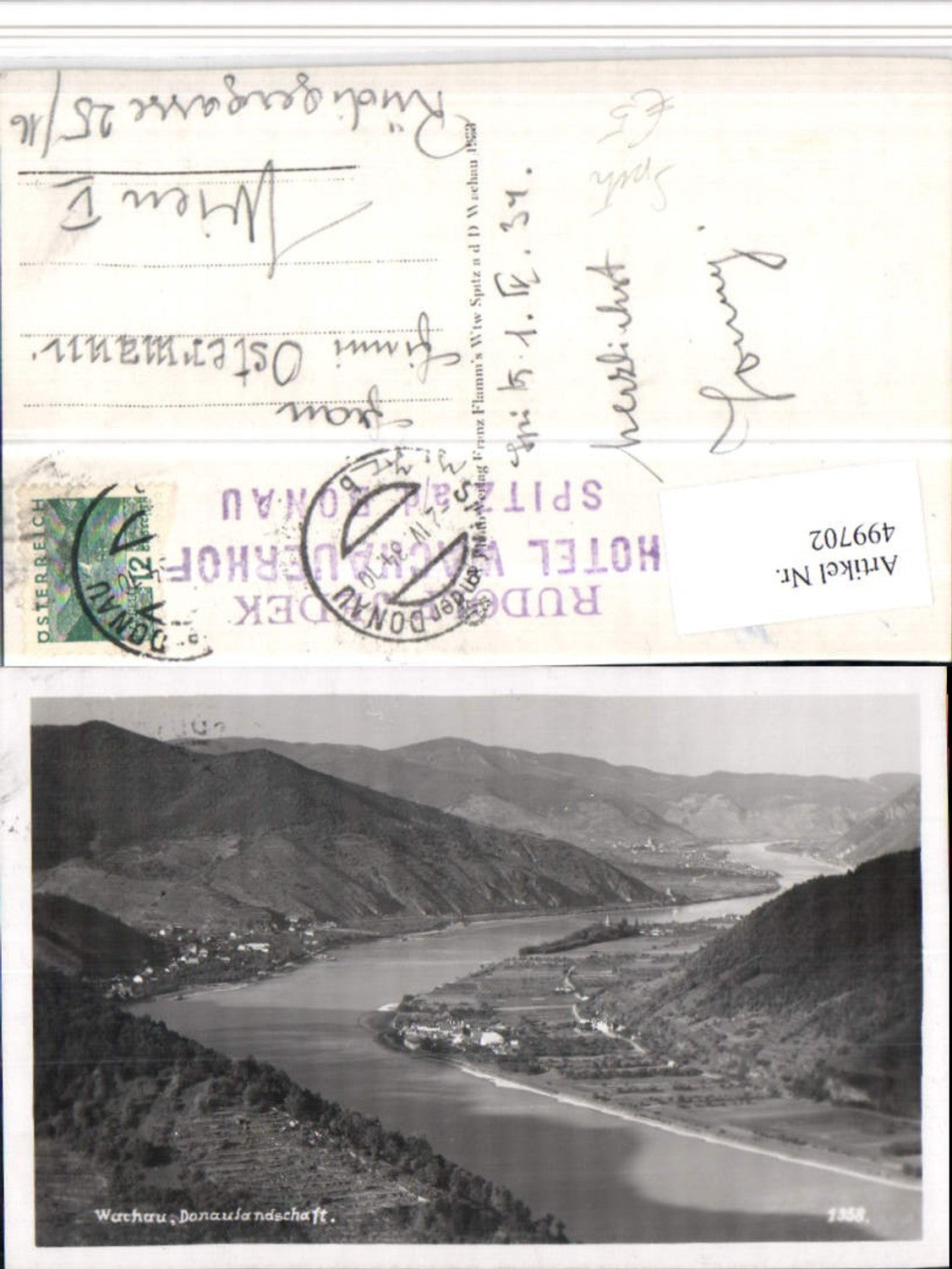 499702,Wachau Donaulandschaft b. Spitz
