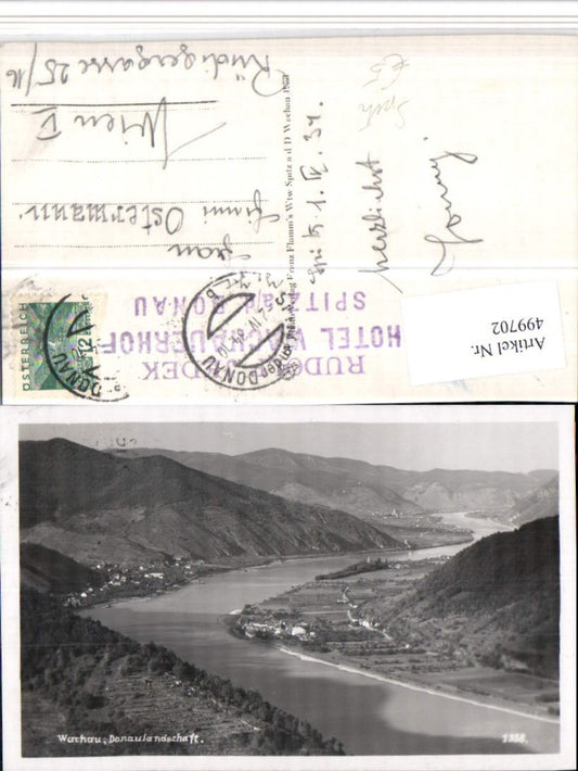 499702,Wachau Donaulandschaft b. Spitz