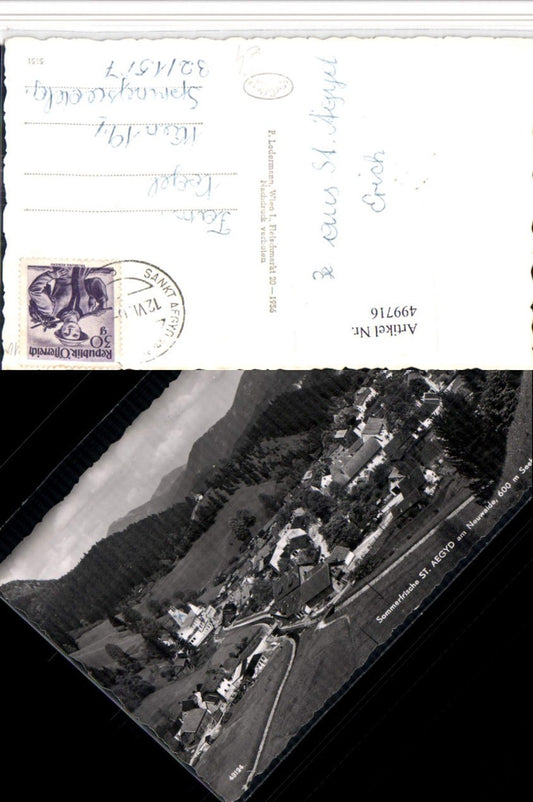 499716,St. Aegyd am Neuwalde Totale Bergkulisse