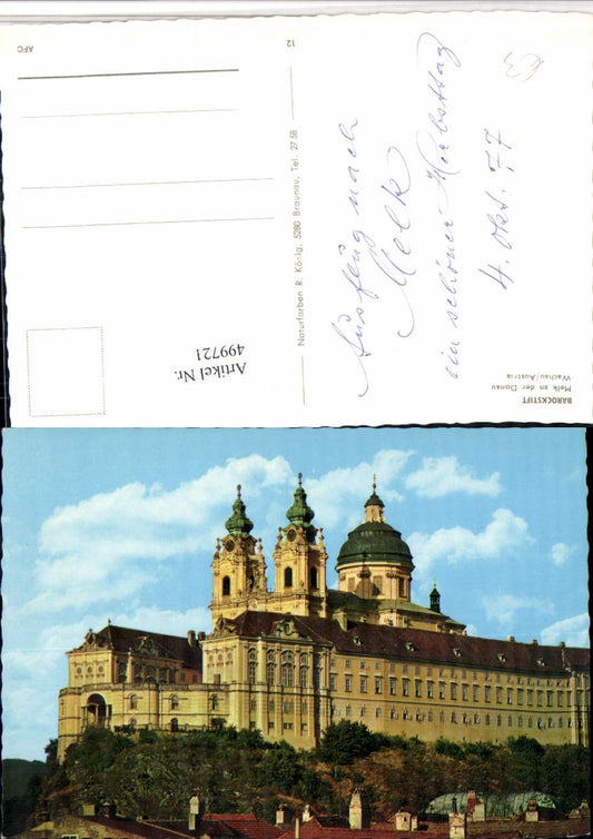 499721,Melk an d. Donau Barockstift Stift