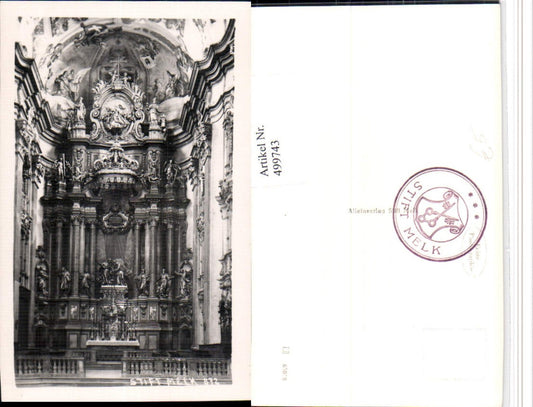 499743,Melk an d. Donau Stift Kirche Altar