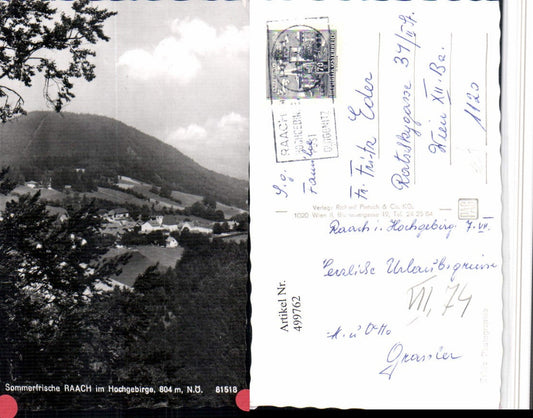 499762,Raach im Hochgebirge Totale
