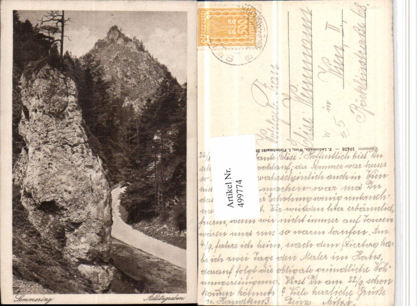 499774,Semmering Adlitzgraben Partie