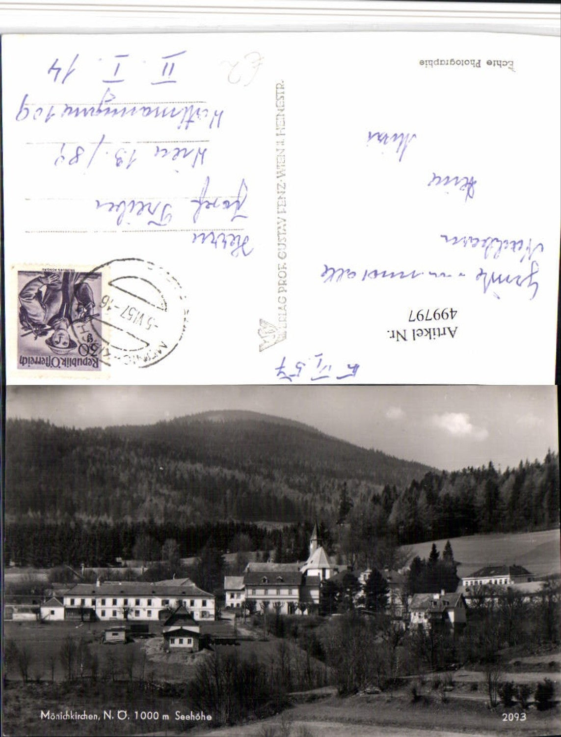 499797,Mönichkirchen Teilansicht