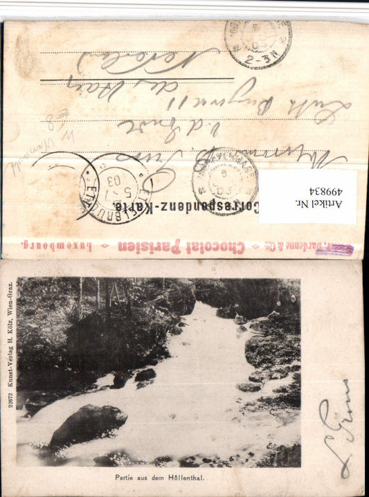 499834,Partie aus dem Höllental b. Nasswald Schwarzau