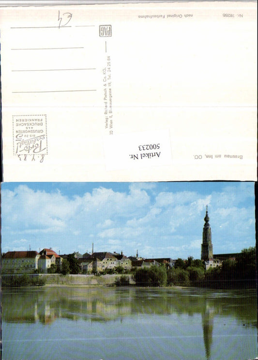 500233,Braunau am Inn Teilansicht Kirchenturm