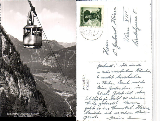 500249,Obertraun Dachstein-Seilbahn zur Eishöhle pub Cosy 547