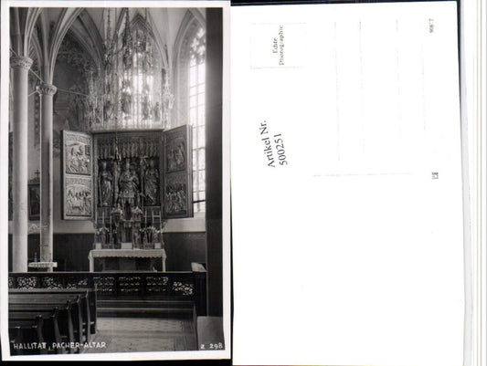 500251,Hallstatt Kirche Pacher-Altar