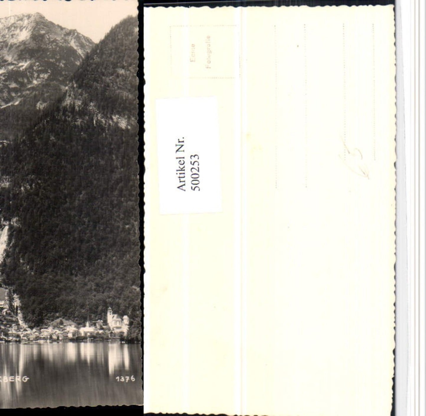 500253,Hallstatt Totale m. Salzberg Bergkulisse