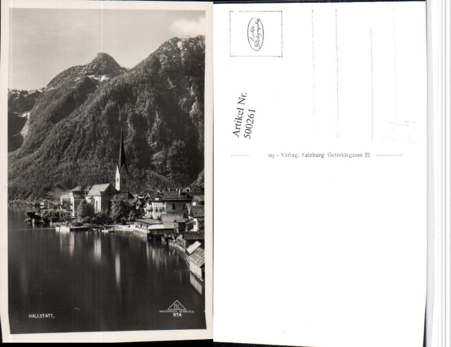 500261,Hallstatt Teilansicht Kirche Bergkulisse pub Cosy