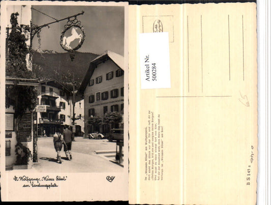 500284,St. Wolfgang Weißes Rössl am Landungsplatz pub Cosy