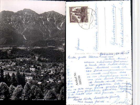 500290,Bad Goisern Totale Bergkulisse pub Cosy 847