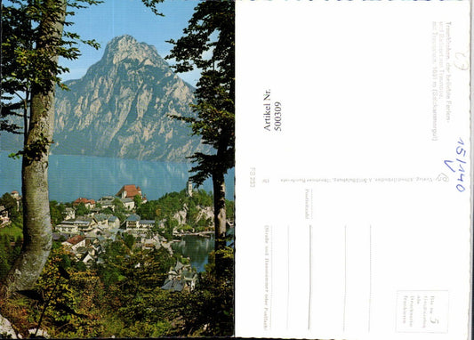 500309,Traunkirchen am Traunsee Totale Bergkulisse pub Cosy