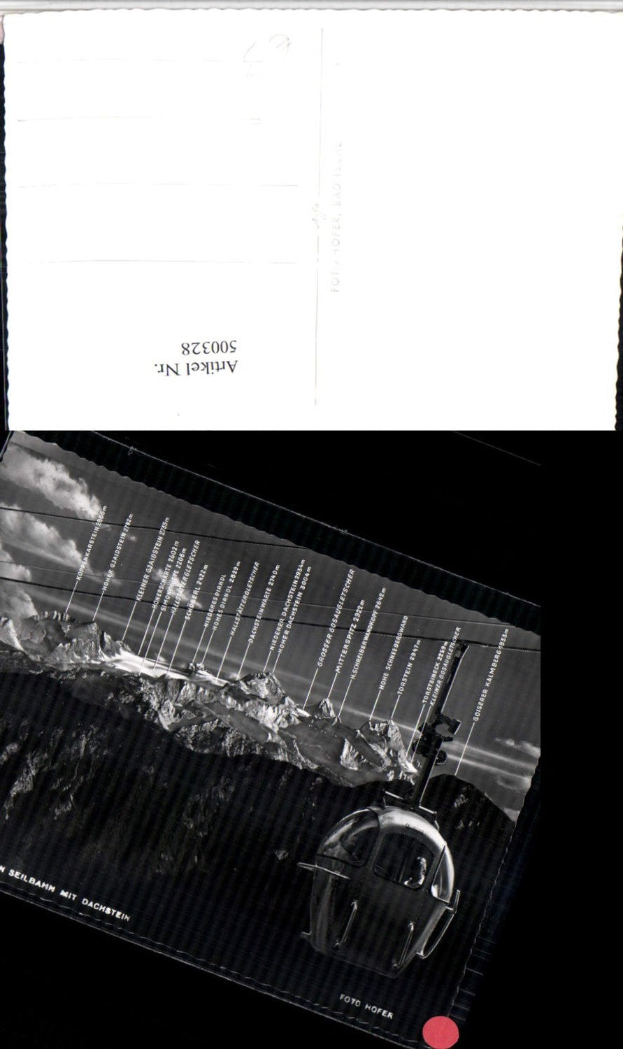 500328,Bad Ischl Katrin Seilbahn m. Dachstein Bergkulisse