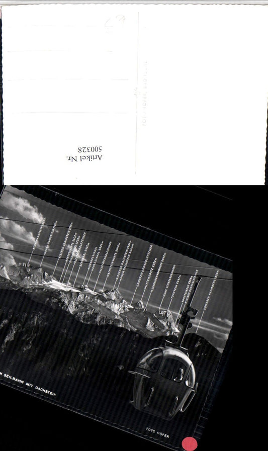 500328,Bad Ischl Katrin Seilbahn m. Dachstein Bergkulisse