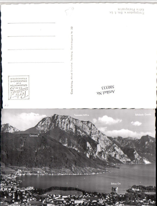 500333,Gmunden am Traunsee Totale Bergkulisse pub Cosy 1312