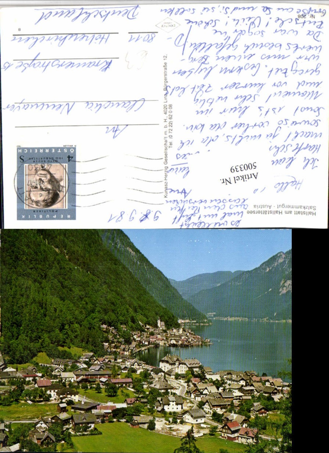 500339,Hallstatt am Hallstättersee Totale