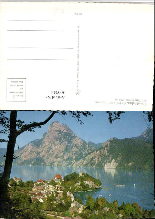 500344,Traunkirchen am Traunsee Totale Bergkulisse pub Cosy