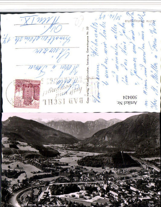 500424,Bad Ischl Totale m. Dachstein Bergkulisse pub Cosy 705