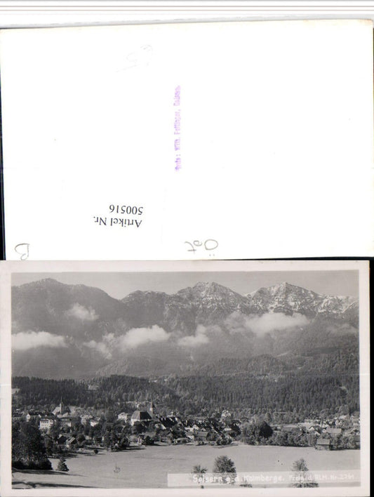 500516,Goisern Totale geg. Kalmberge Bergkulisse