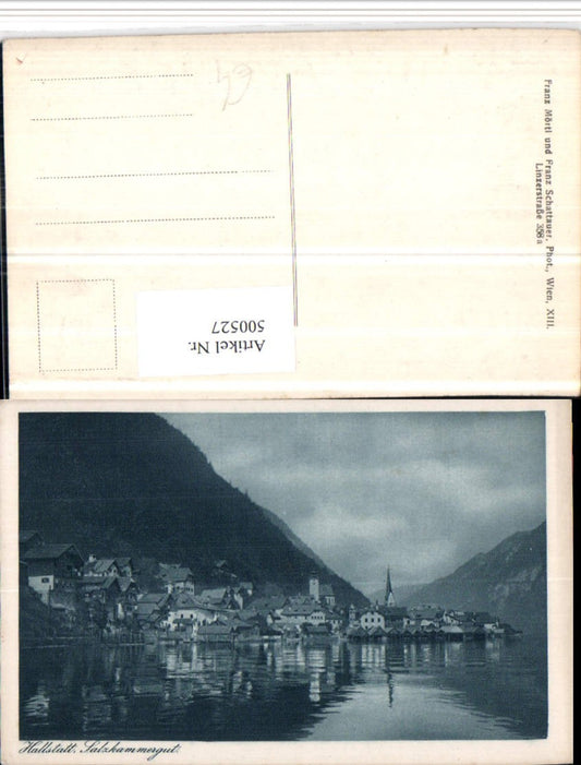 500527,Hallstatt am See Teilansicht
