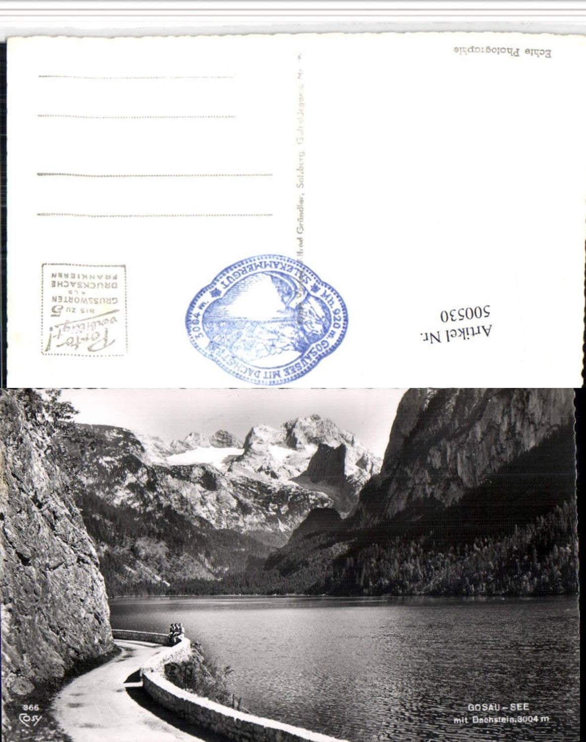 500530,Gosau-See b. Gosau m. Dachstein Bergkulisse pub Cosy 366