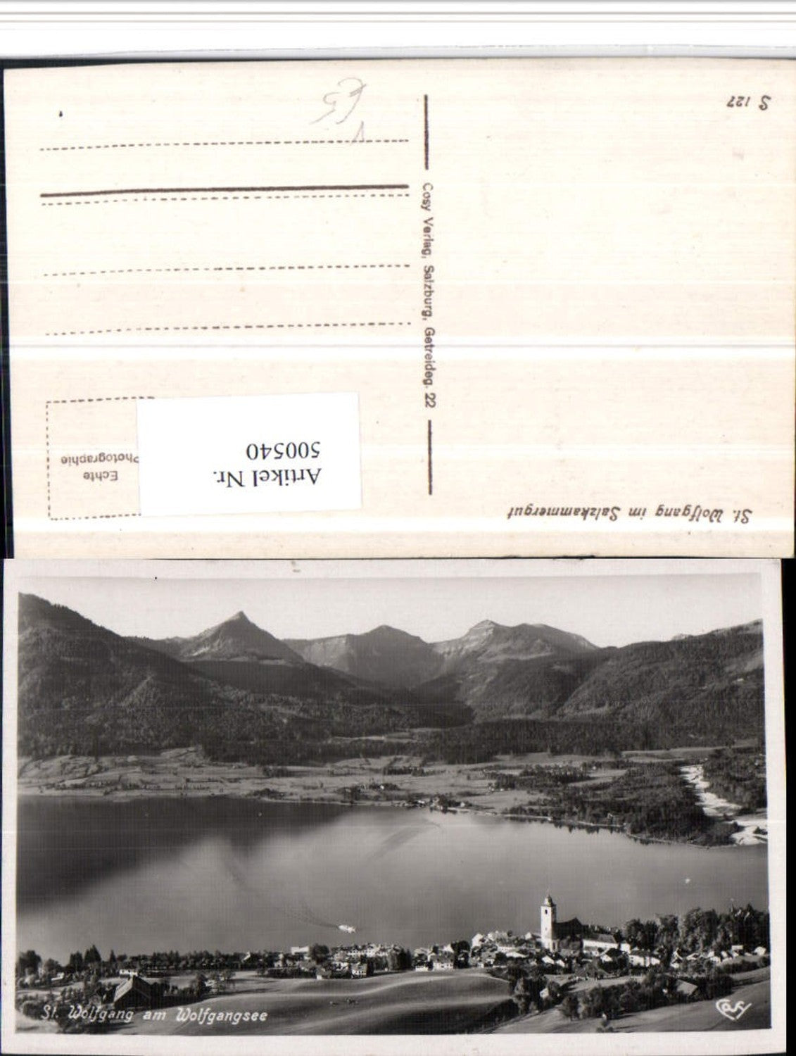 500540,St. Wolfgang Totale Bergkulisse pub Cosy