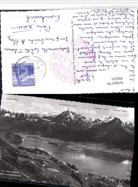 500541,St. Wolfgang Totale vom Schafberg Bergkulisse pub Cosy 133