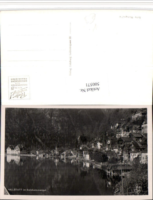 500571,Hallstatt am See Teilansicht pub Cosy 515