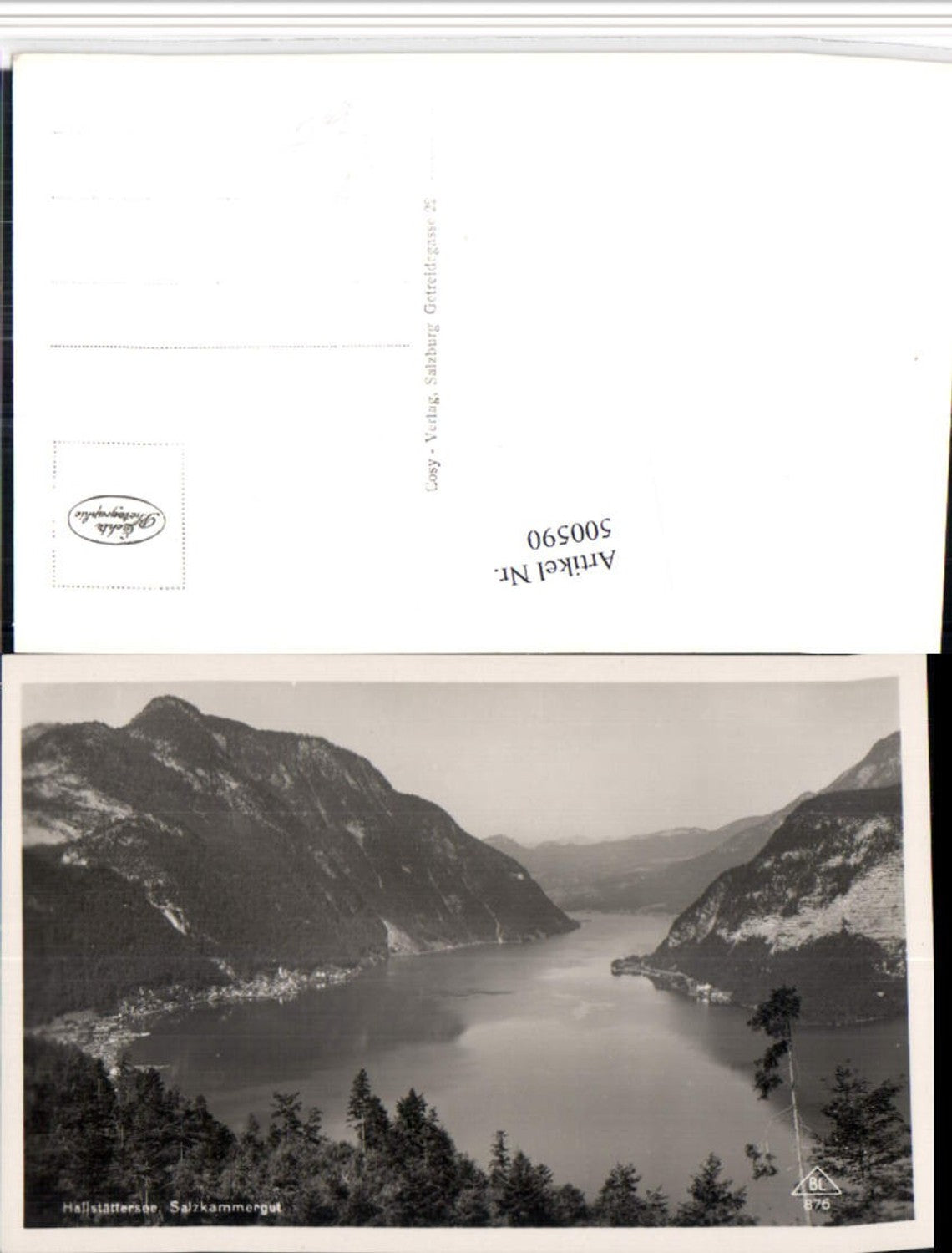 500590,Hallstättersee See b. Hallstatt Bergkulisse pub Cosy