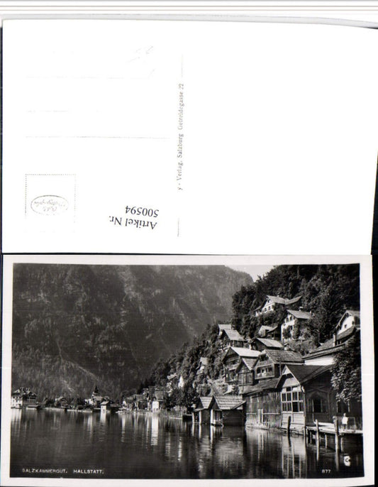 500594,Hallstatt am See Teilansicht pub Cosy