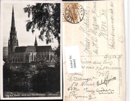500642,Linz an d. Donau Dom Kirche