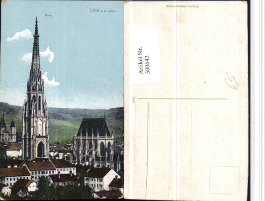 500643,Linz an d. Donau Dom Kirche