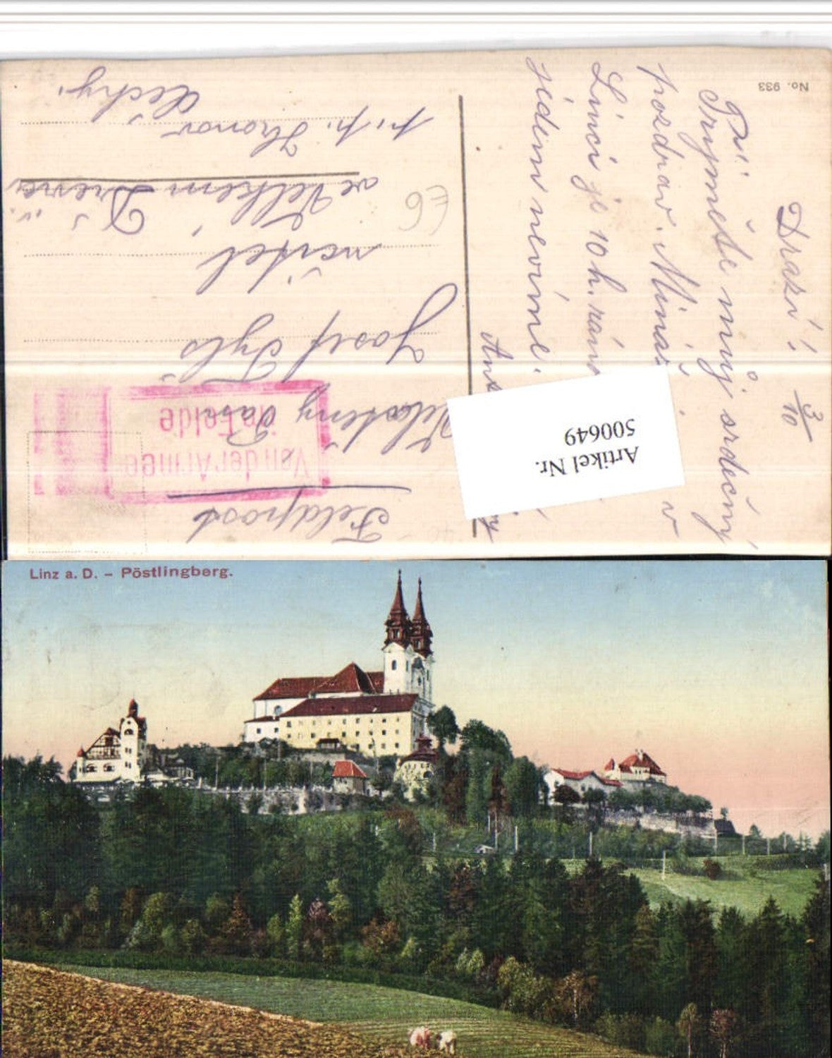 500649,Linz an d. Donau Pöstlingberg Kirche