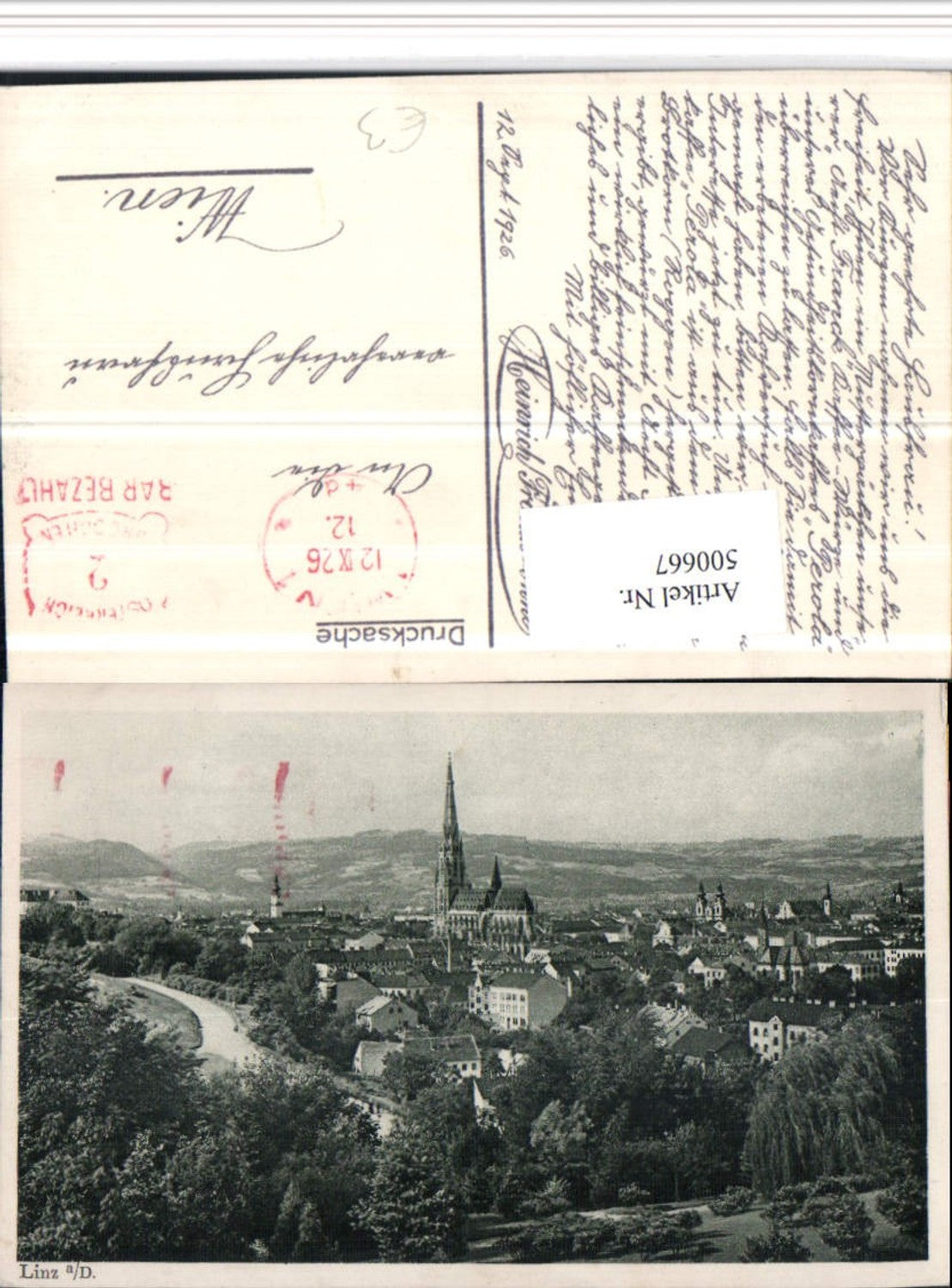 500667,Linz an d. Donau Totale