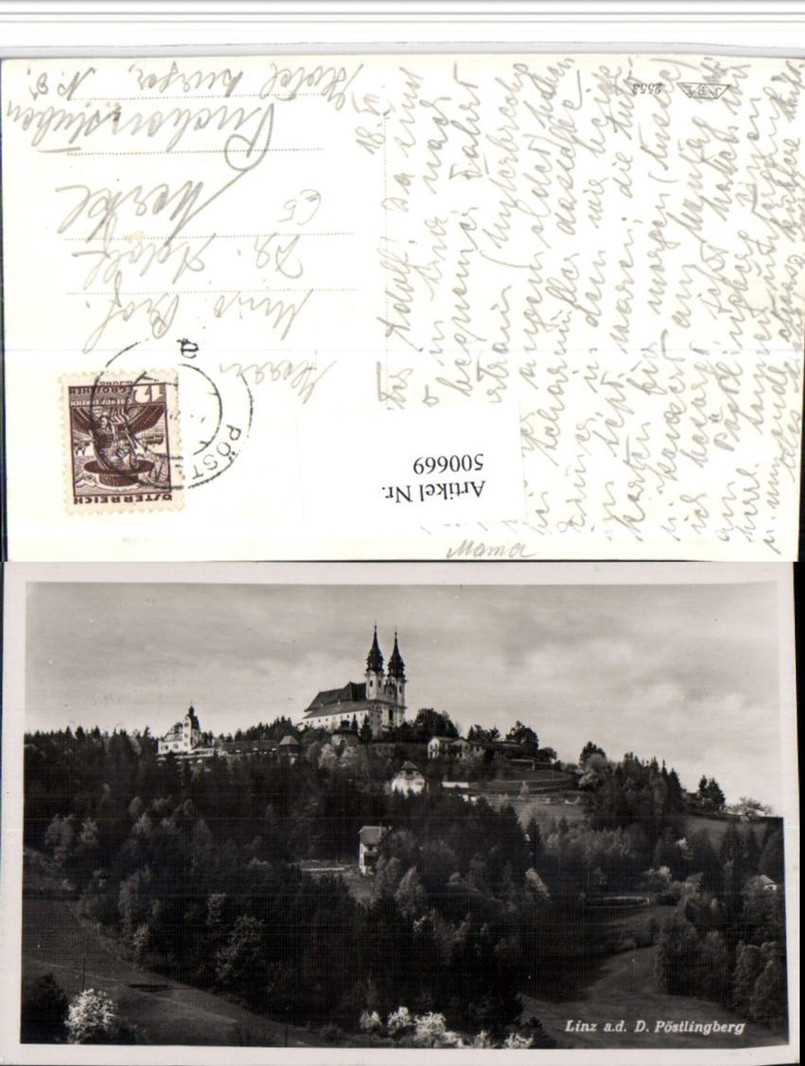 500669,Linz an d. Donau Pöstlingberg Kirche