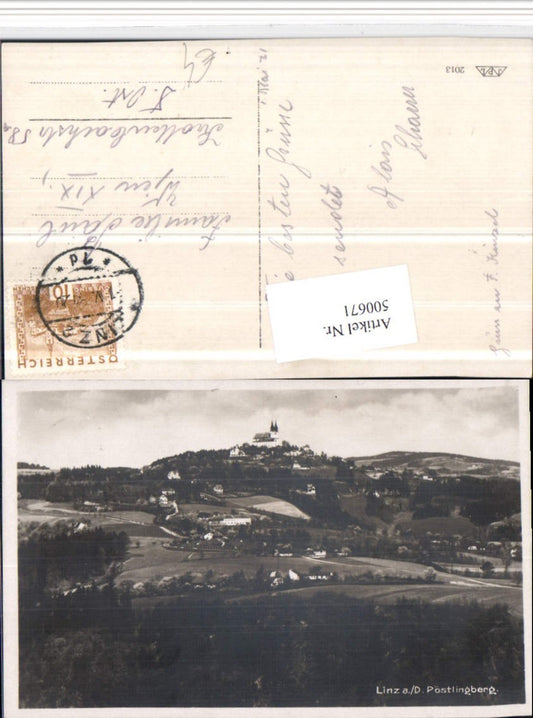500671,Linz an d. Donau Pöstlingberg Totale