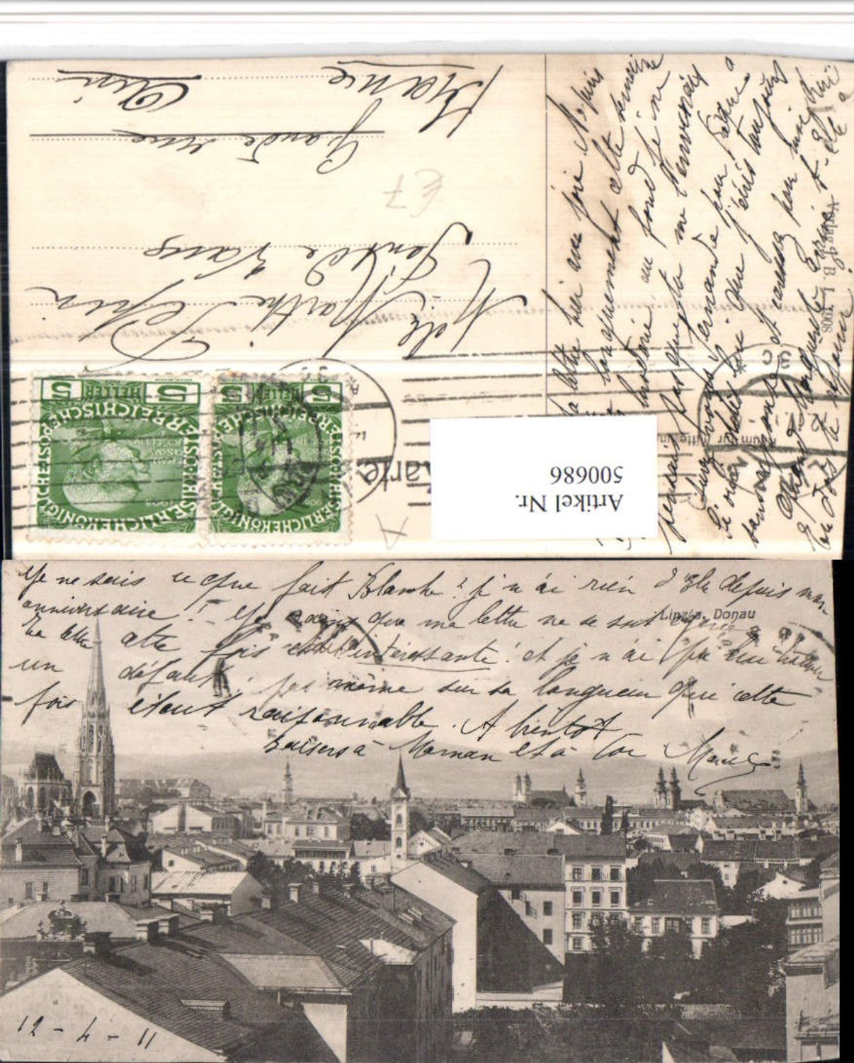 500686,Linz an d. Donau Teilansicht